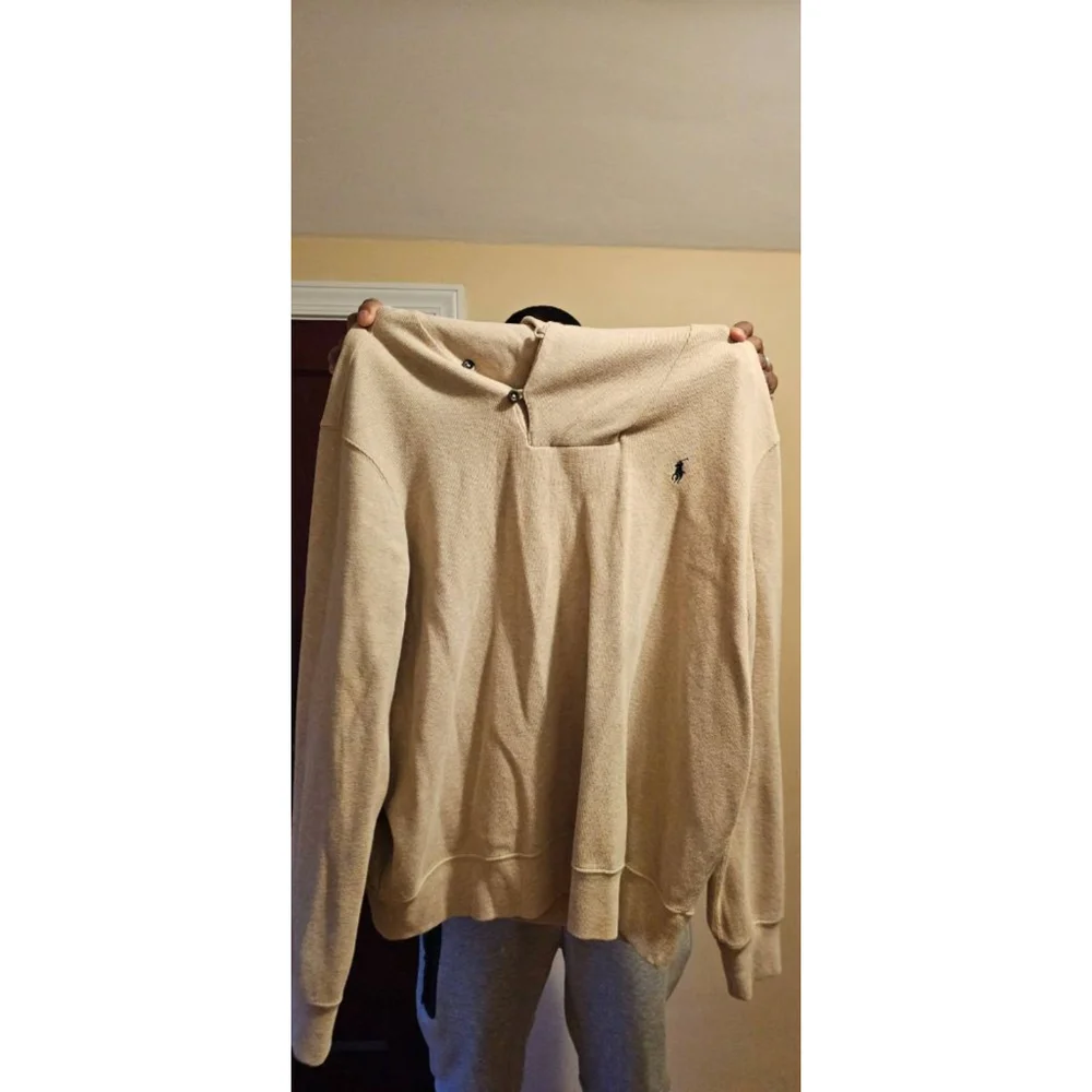 Men's Polo Ralph Lauren Pullover XXL Beige